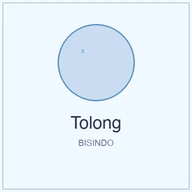 Isyarat BISINDO untuk Tolong